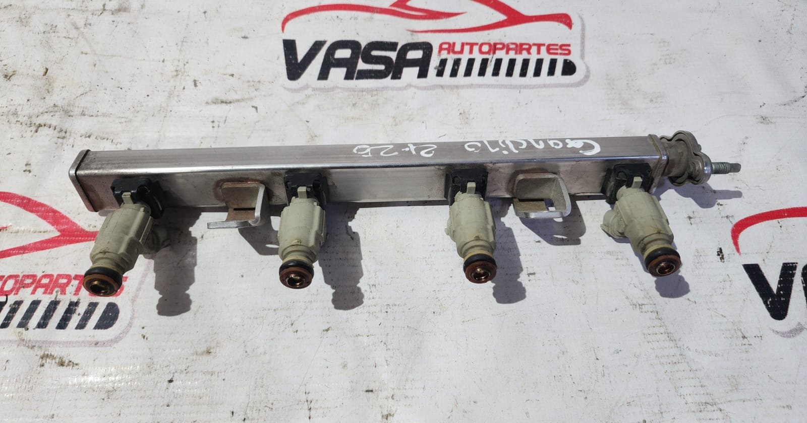 Riel de inyectores motor 1.2 lts Huundai grand i 10 2018/2025