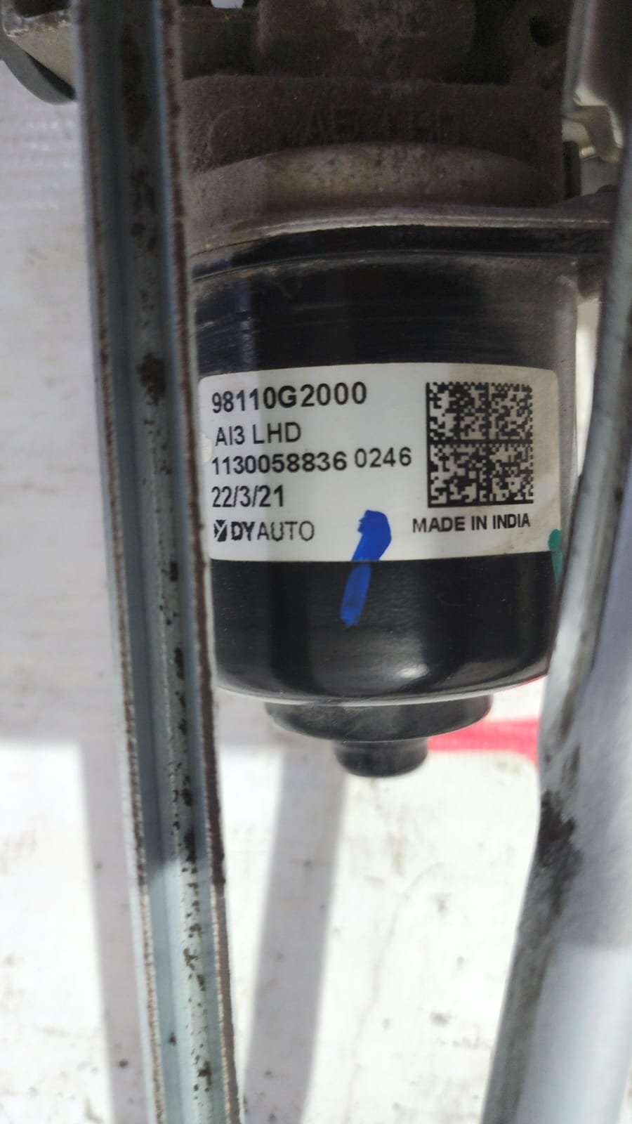 Motor de limpiabrisas completo Hyunday grand i10 2018/2025 - Image 2