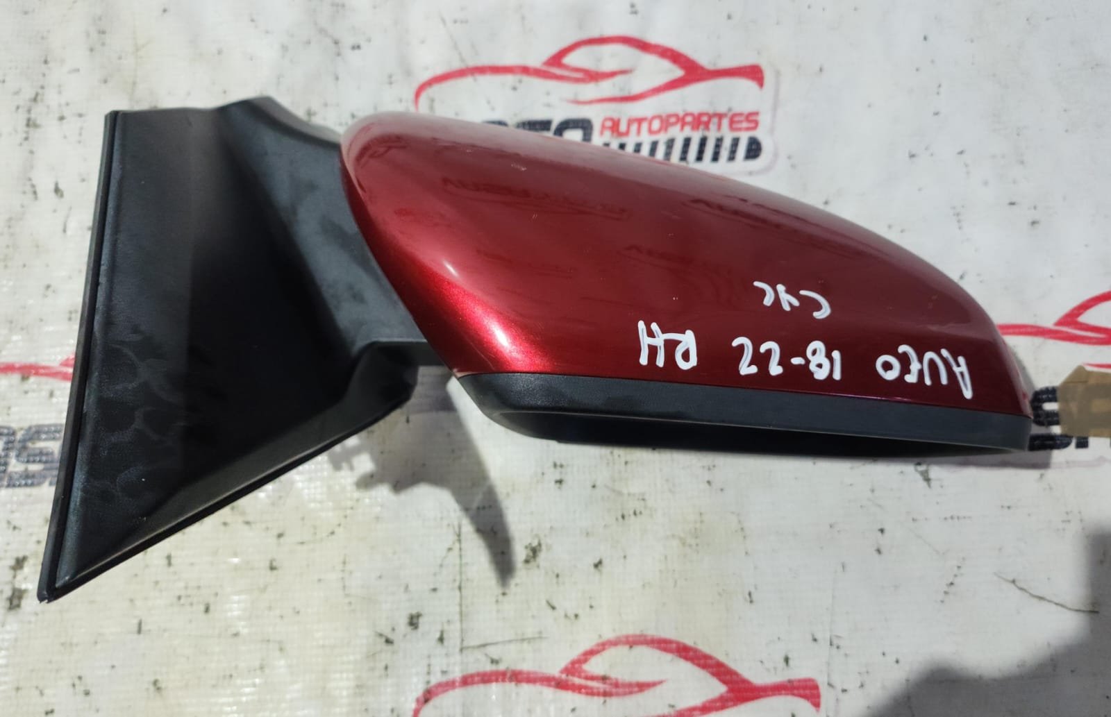Espejo retrovisor derecho electrico Chevrolet aveo 2018/2022 - Image 5