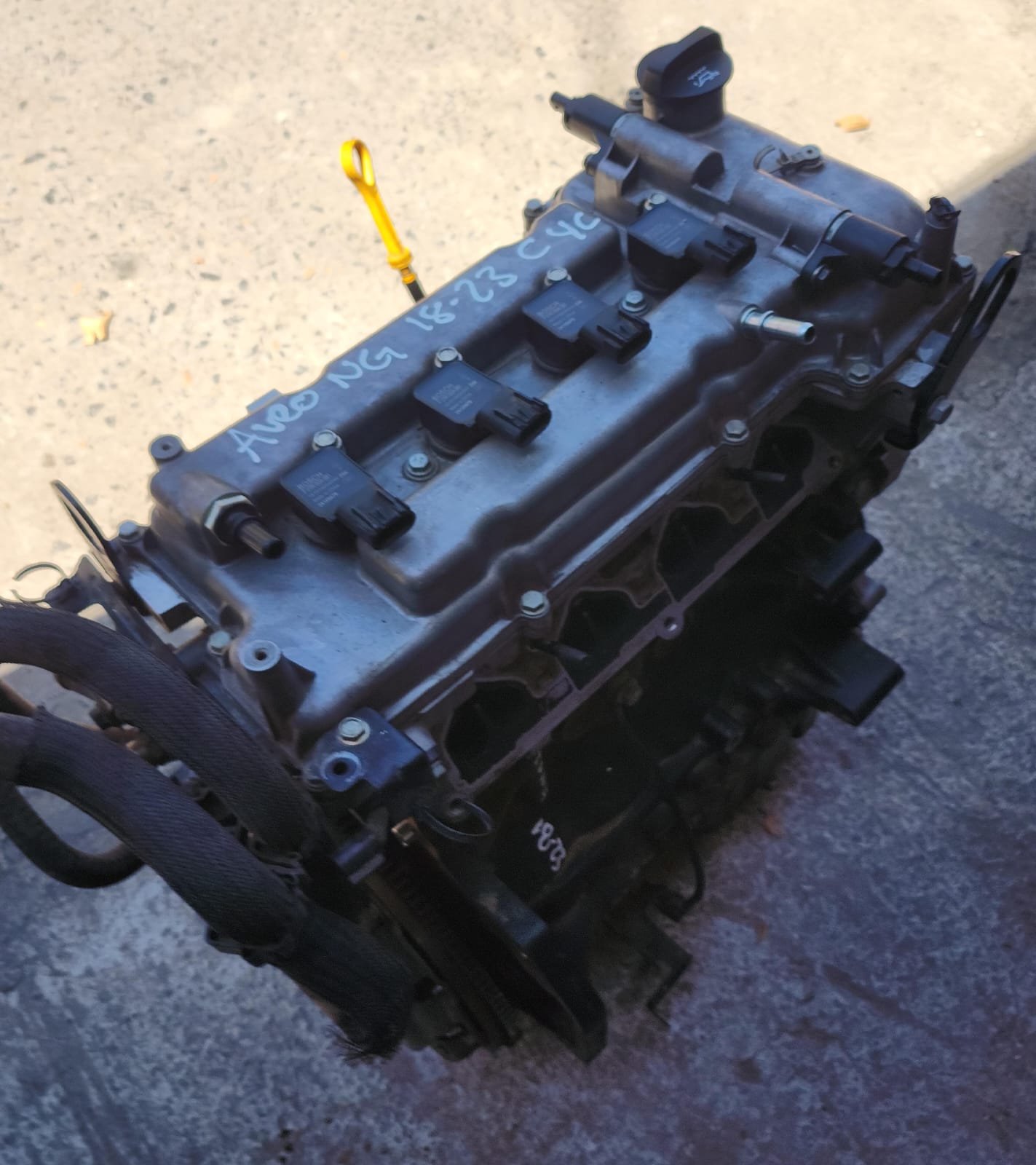 Motor 3/4 basico 1.5 litros Chevrolet aveo ng 2018/2022 - Image 3