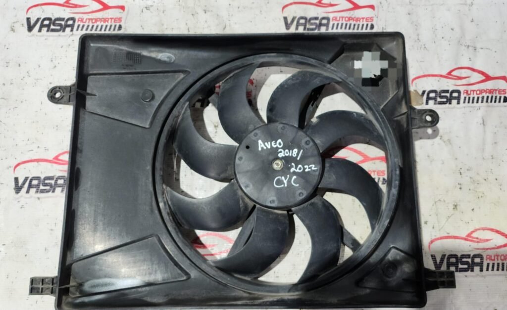 Motoventilador completo Chevrolet aveo ng 2018/2022