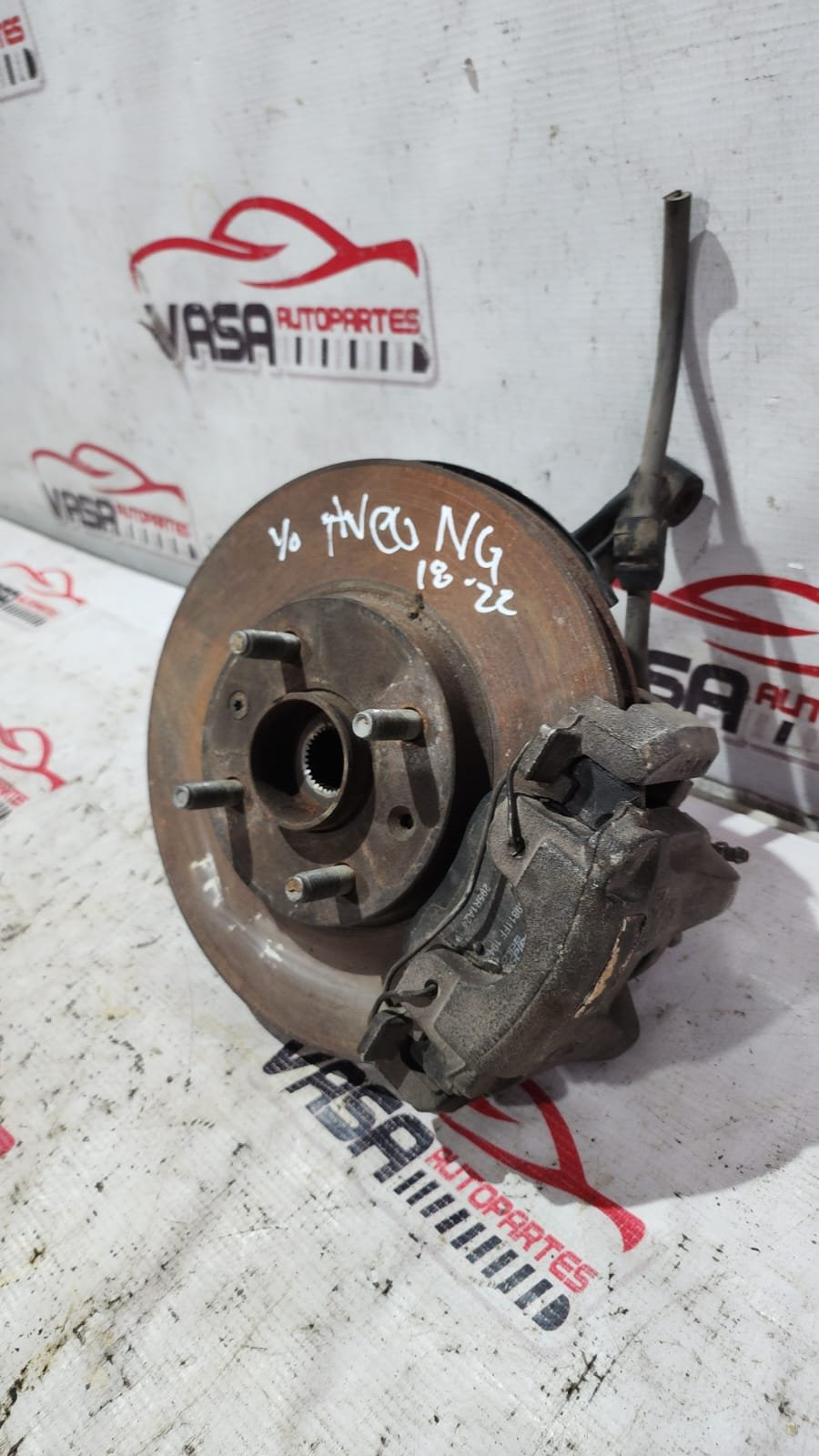 Portamango delantero derecho completo Chevrolet aveo ng 2018/2022 - Image 3