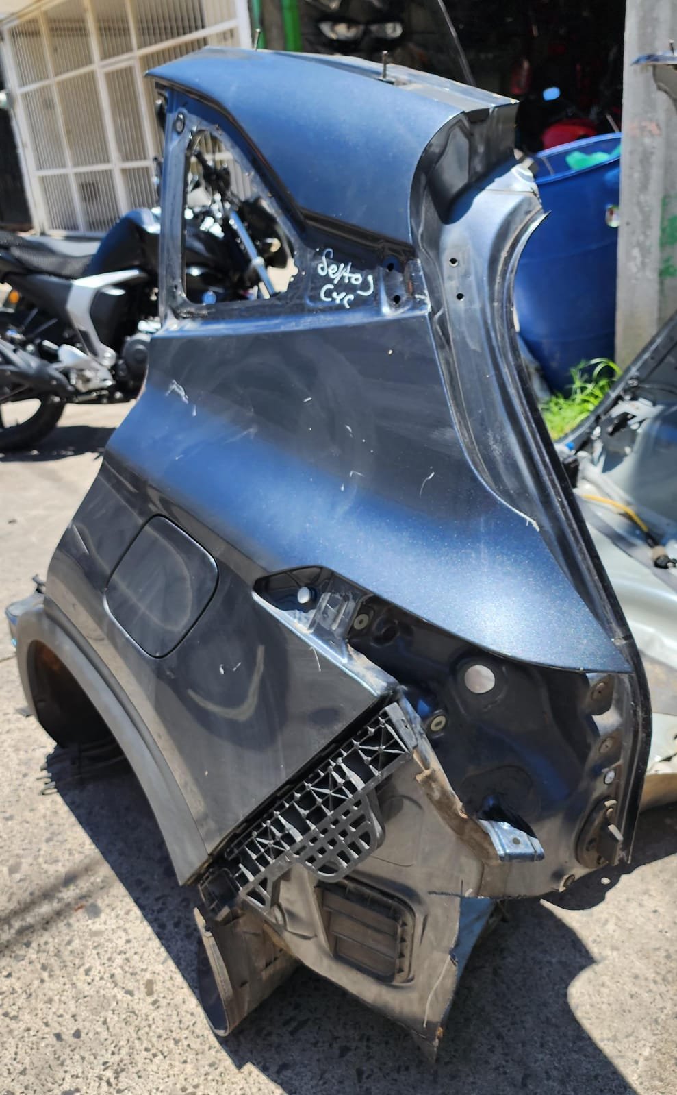 Costado izquierdo corte Kia seltos 2018-2022 1 Costado izquierdo corte Kia seltos 2018/2022 - Image 5