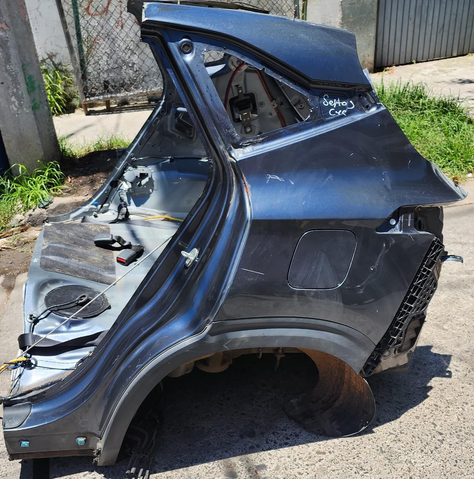 Costado izquierdo corte Kia seltos 2018-2022 3 Costado izquierdo corte Kia seltos 2018/2022 - Image 3