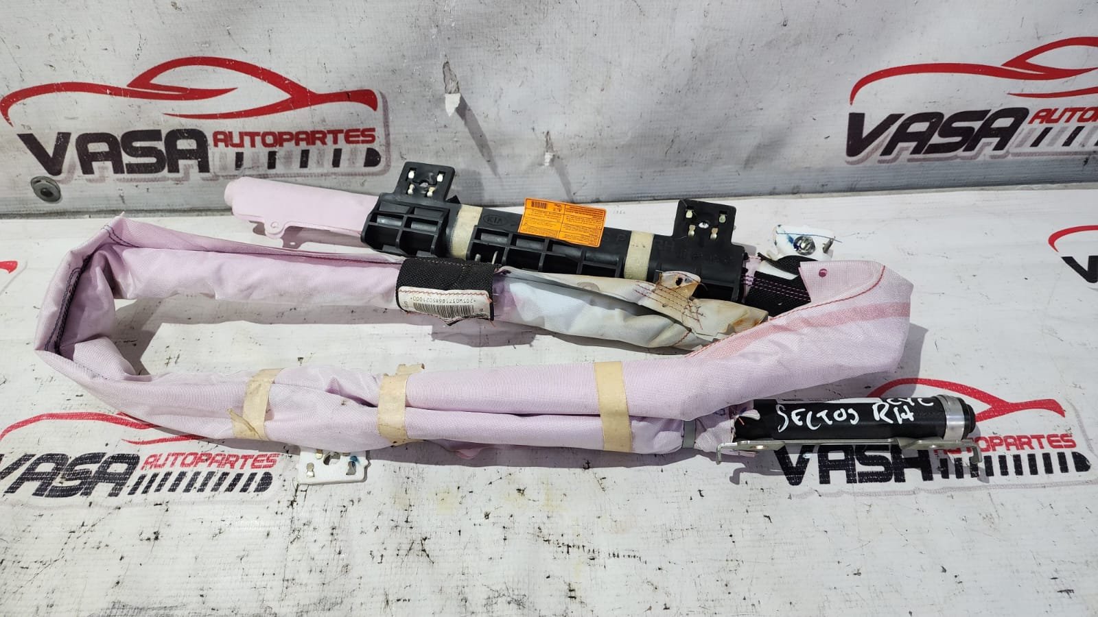 bolsa cortina airbag derecha kia seltos 2018/2022 bolsa cortina airbag derecha kia seltos 2018/2022
