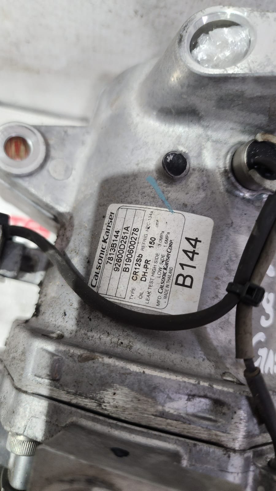 compresor de aire acondicionado mitsubishi l200 2016–2019 2.4 gasolina compresor de aire acondicionado mitsubishi l200 2016–2019 2.4 gasolina