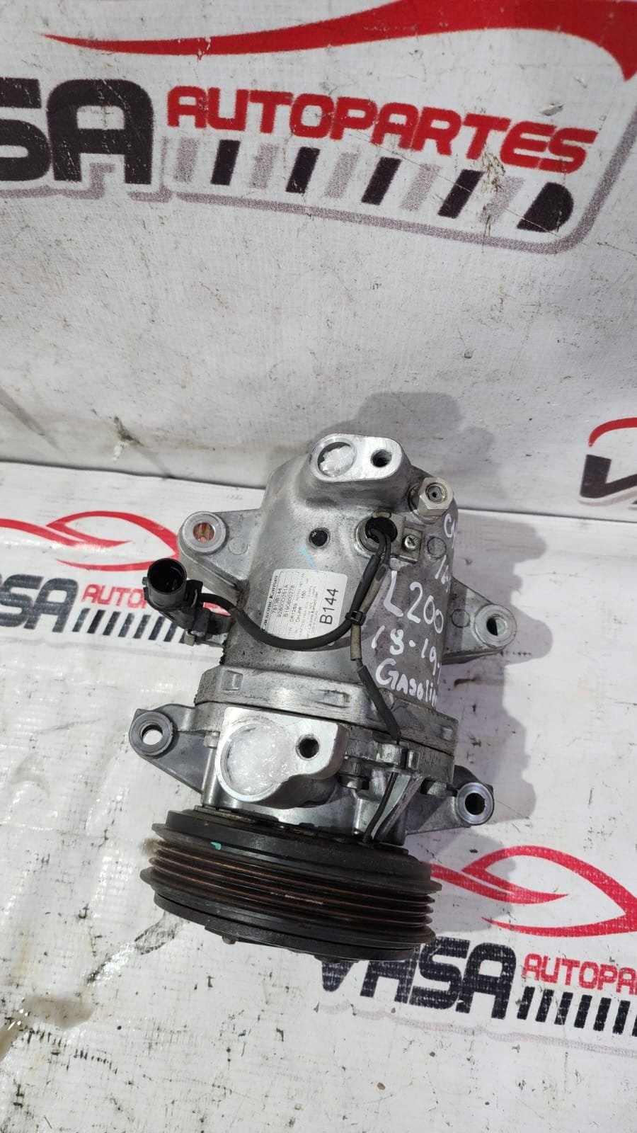 compresor de aire acondicionado mitsubishi l200 2016–2019 2.4 gasolina compresor de aire acondicionado mitsubishi l200 2016–2019 2.4 gasolina