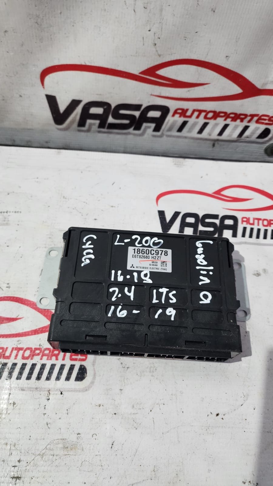 computadora ecu motor 2.4 gasolina mitsubishi l200 2016–2019 h2 zt computadora ecu motor 2.4 gasolina mitsubishi l200 2016–2019 h2 zt