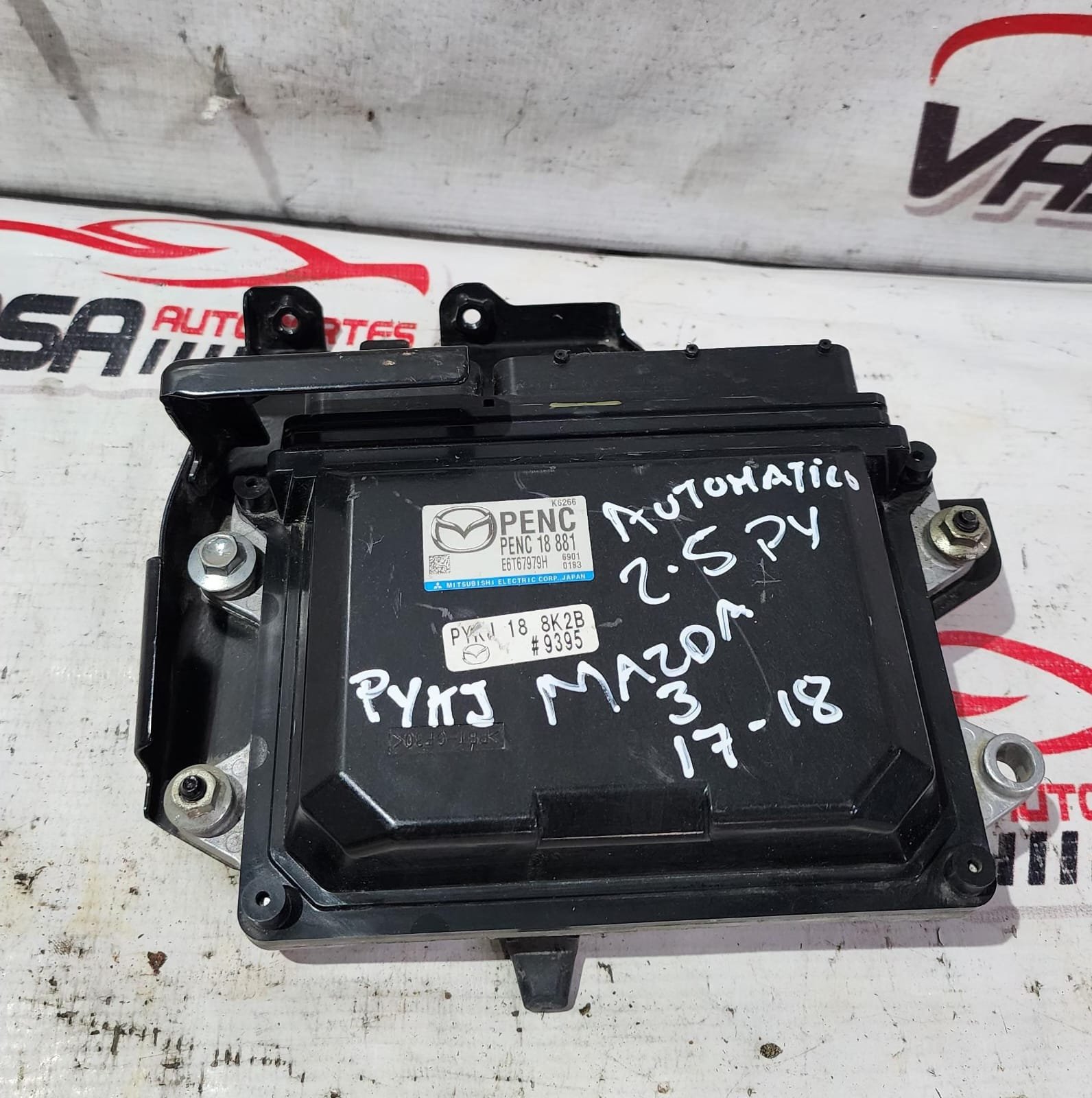 computadora de motor py 2.5 lts mazda 3 2017/2018 computadora de motor py 2.5 lts mazda 3 2017/2018