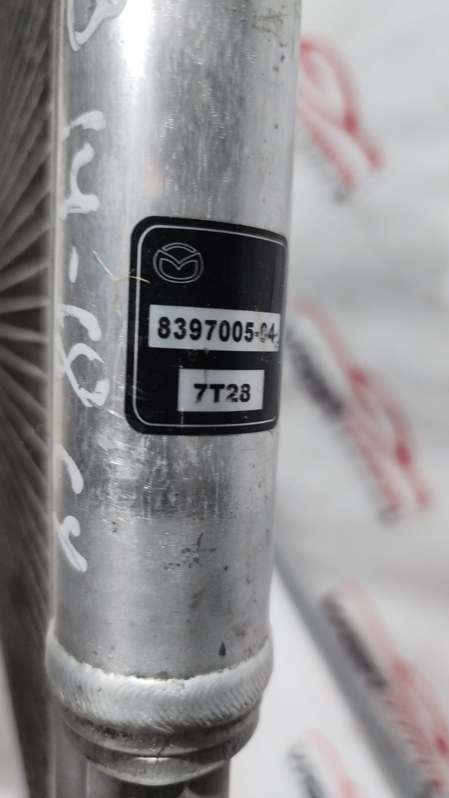 condensador de aire acondicionado mazda 3 2014–2018 condensador de aire acondicionado mazda 3 2014–2018