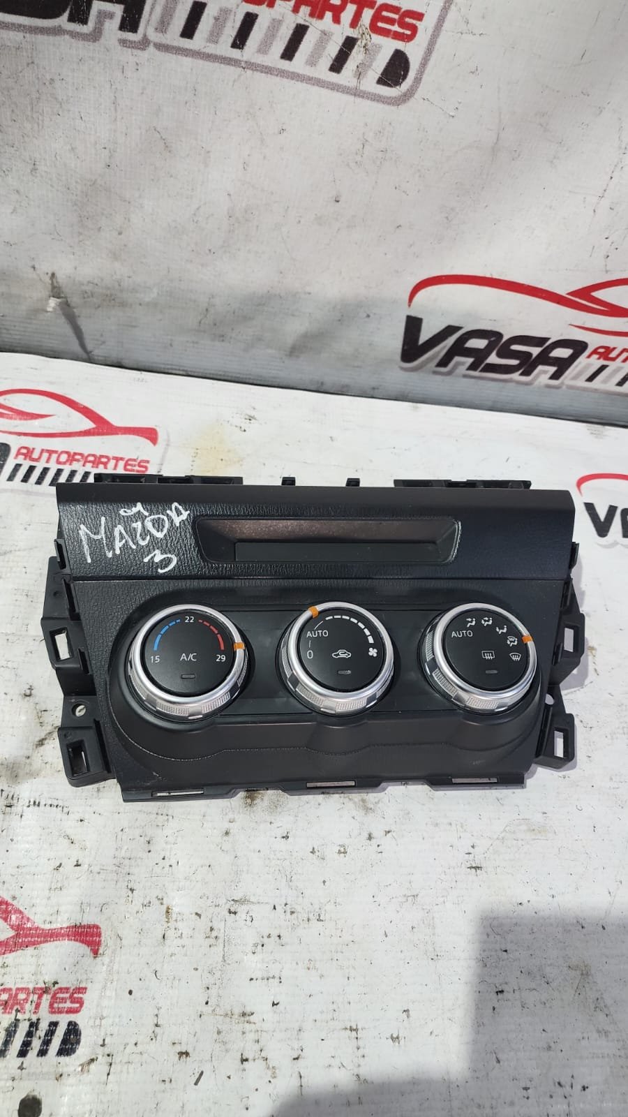 control electrónico de aire acondicionado mazda 3 2015–2018 control electrónico de aire acondicionado mazda 3 2015–2018