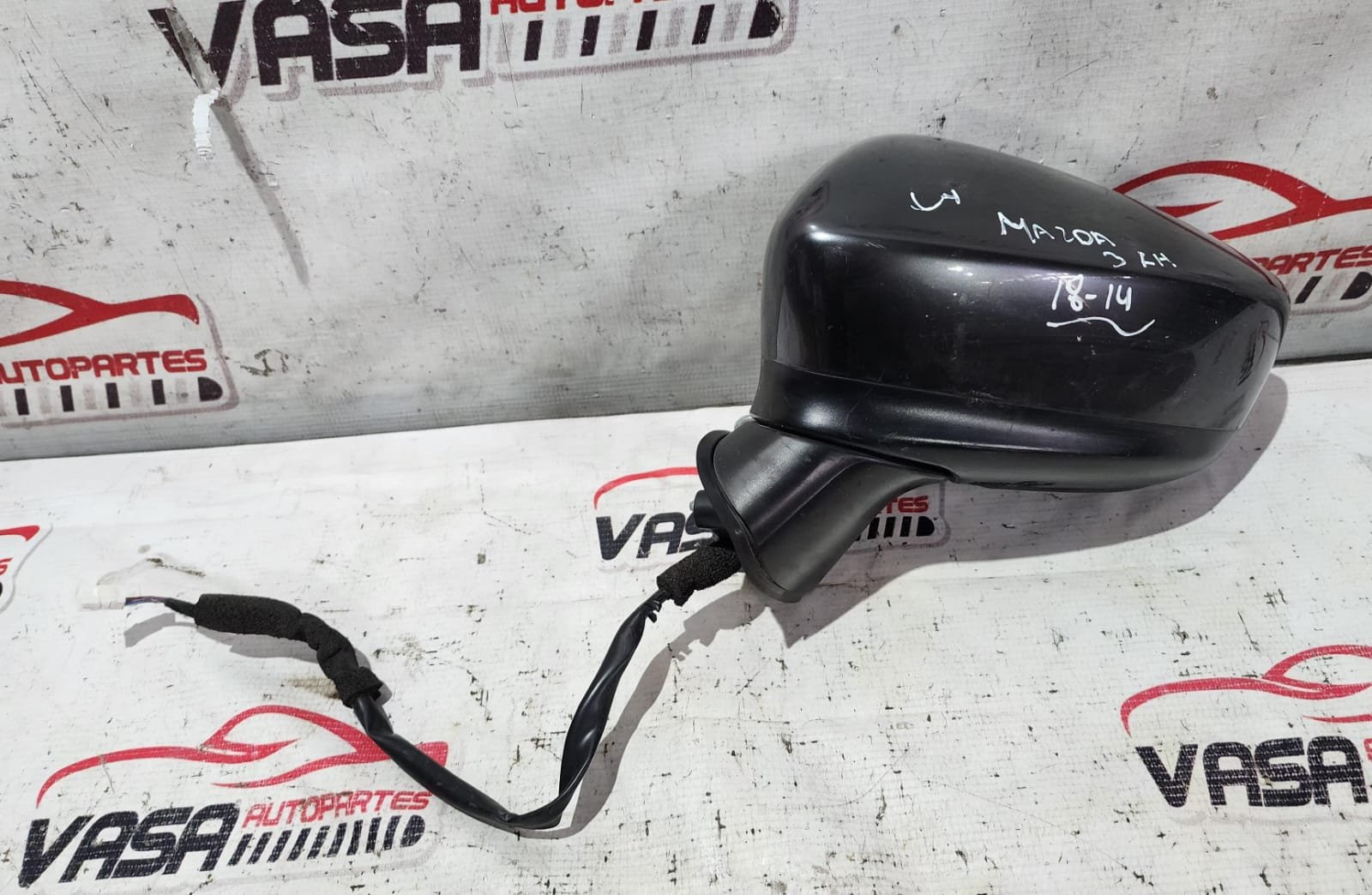 espejo retrovisor izquierdo 3 pines mazda 3 2014/2018 espejo retrovisor izquierdo 3 pines mazda 3 2014/2018
