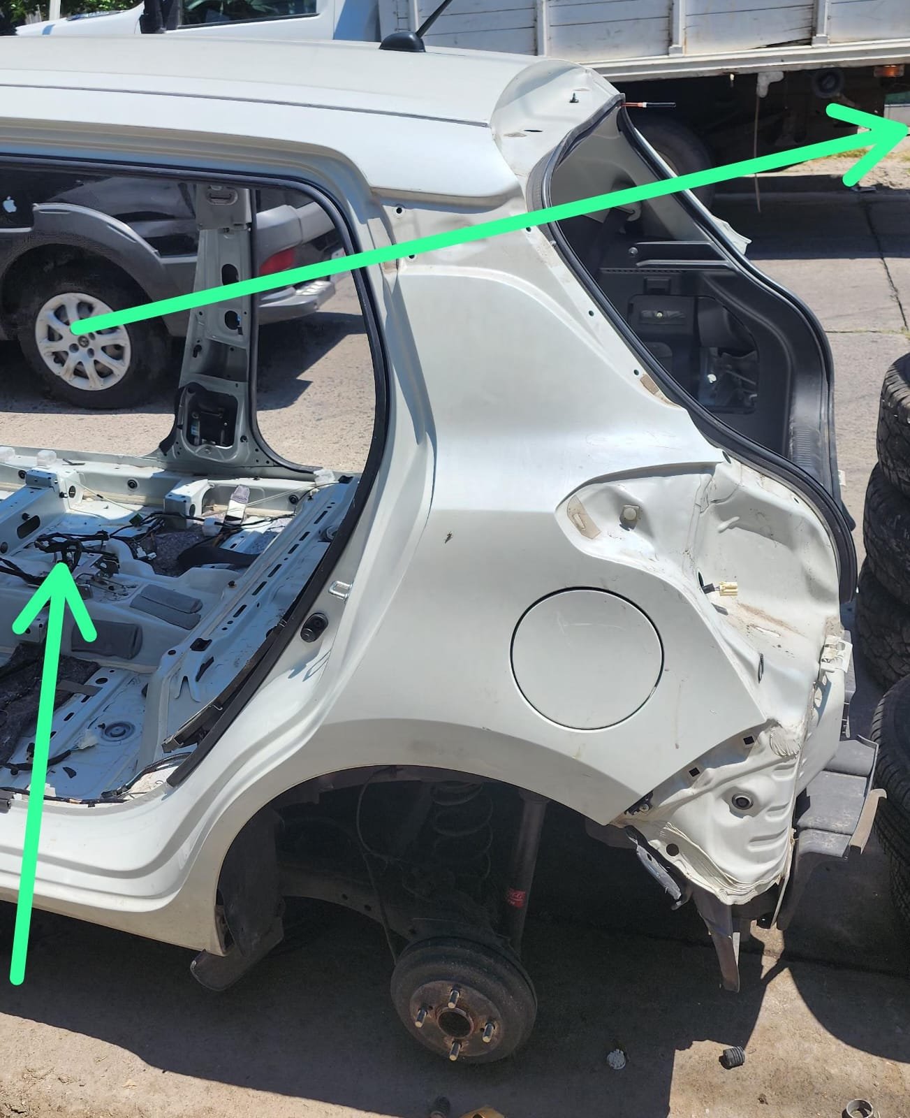 lienzo costado izquierdo corte suzuki swift 2018–2023 lienzo costado izquierdo corte suzuki swift 2018–2023