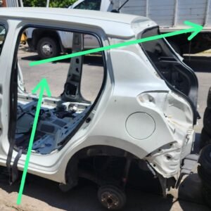 Inicio lienzo costado izquierdo corte suzuki swift 2018–2023
