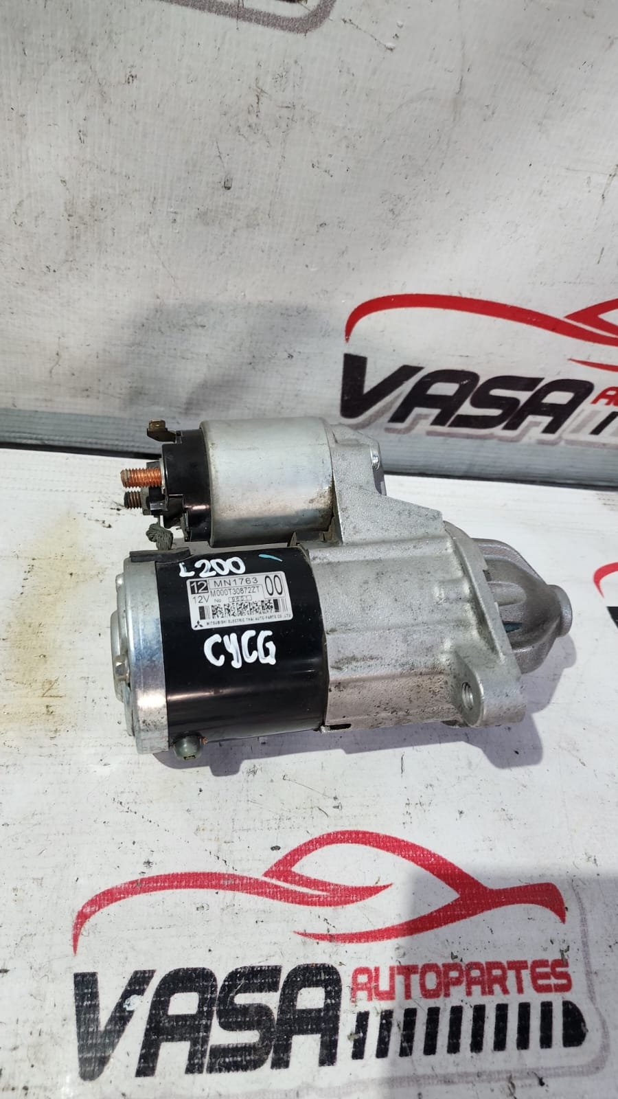 marcha / motor de arranque mitsubishi l200 2.4 gasolina std 2016–2019 marcha / motor de arranque mitsubishi l200 2.4 gasolina std 2016–2019