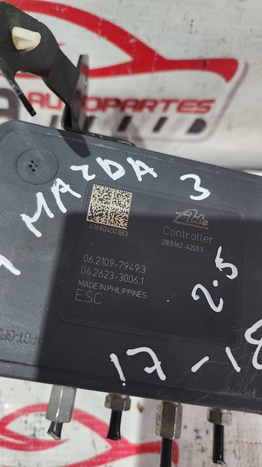 modulo abs letra g mazda 3 2017/2018 modulo abs letra g mazda 3 2017/2018