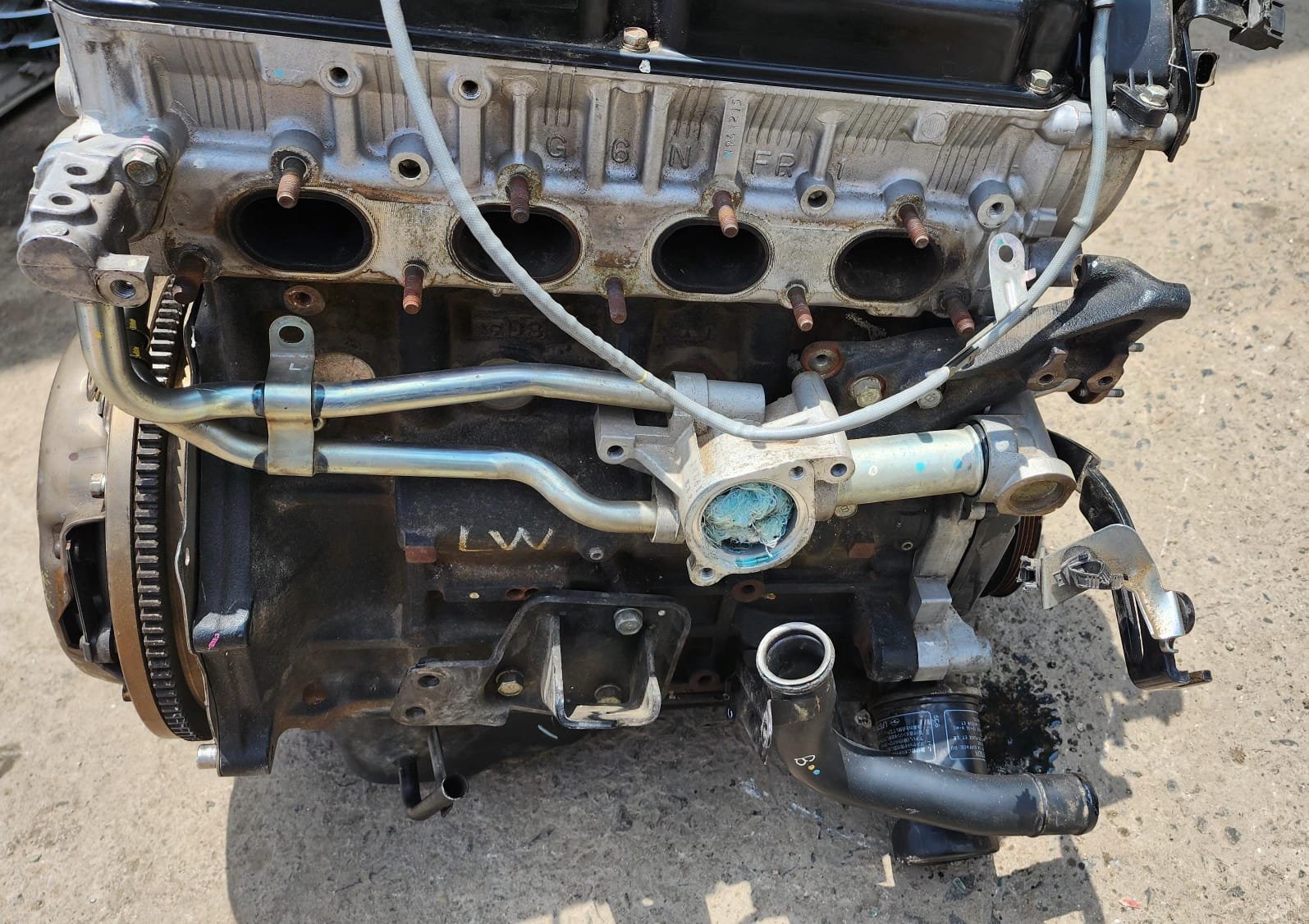 motor 2.4 litros 16v gasolina mitsubishi l200 2016–2019 motor 2.4 litros 16v gasolina mitsubishi l200 2016–2019