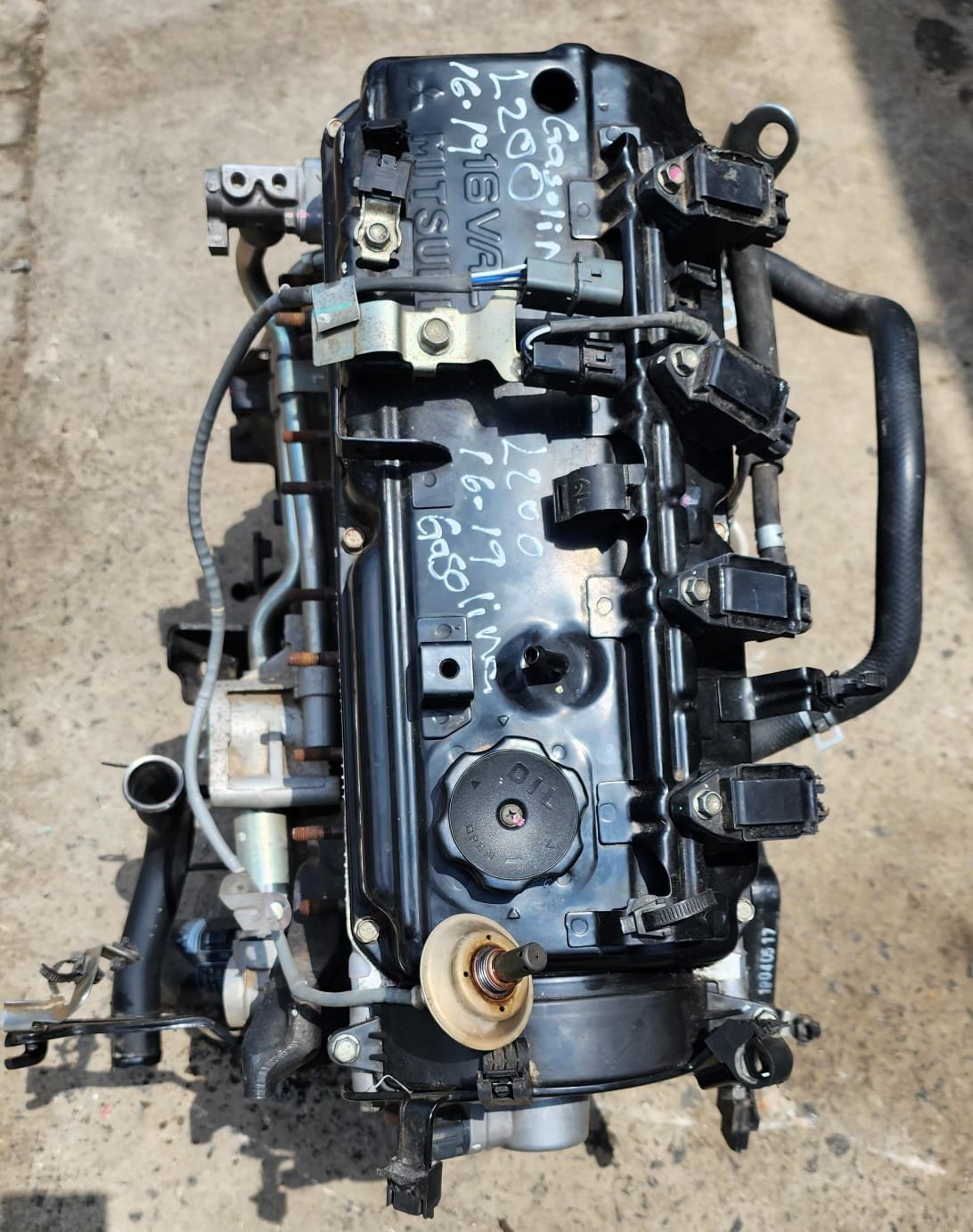 motor 2.4 litros 16v gasolina mitsubishi l200 2016–2019 motor 2.4 litros 16v gasolina mitsubishi l200 2016–2019