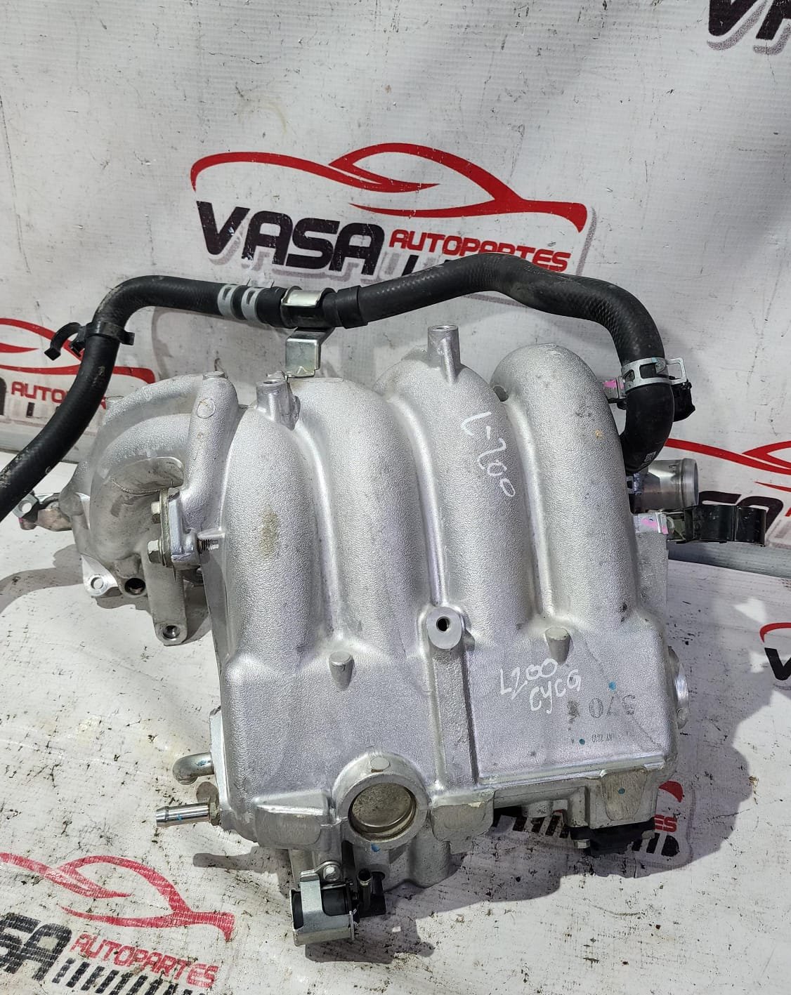 múltiple de admisión aluminio mitsubishi l200 2.4 gasolina 2016–2019 múltiple de admisión aluminio mitsubishi l200 2.4 gasolina 2016–2019