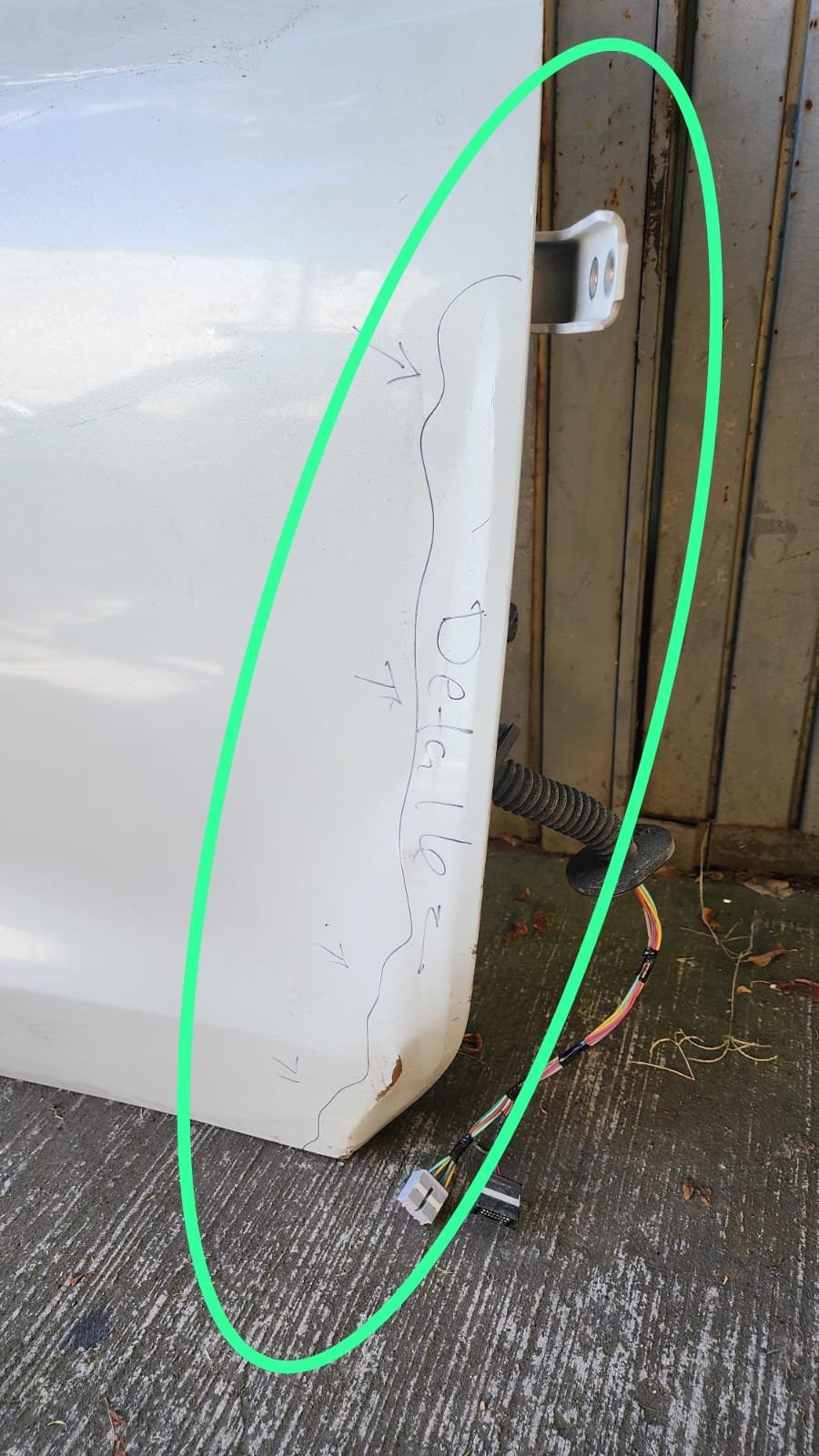 puerta delantera derecha con detalle suzuki swift 2018–2023 puerta delantera derecha con detalle suzuki swift 2018–2023