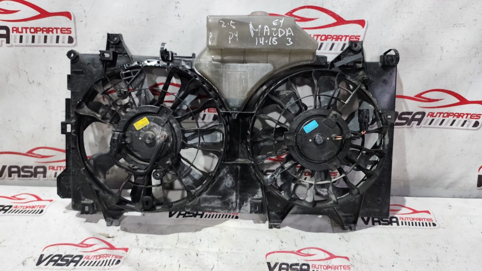 tolva motoventilador completo mazda 3 2014/2018 tolva motoventilador completo mazda 3 2014/2018