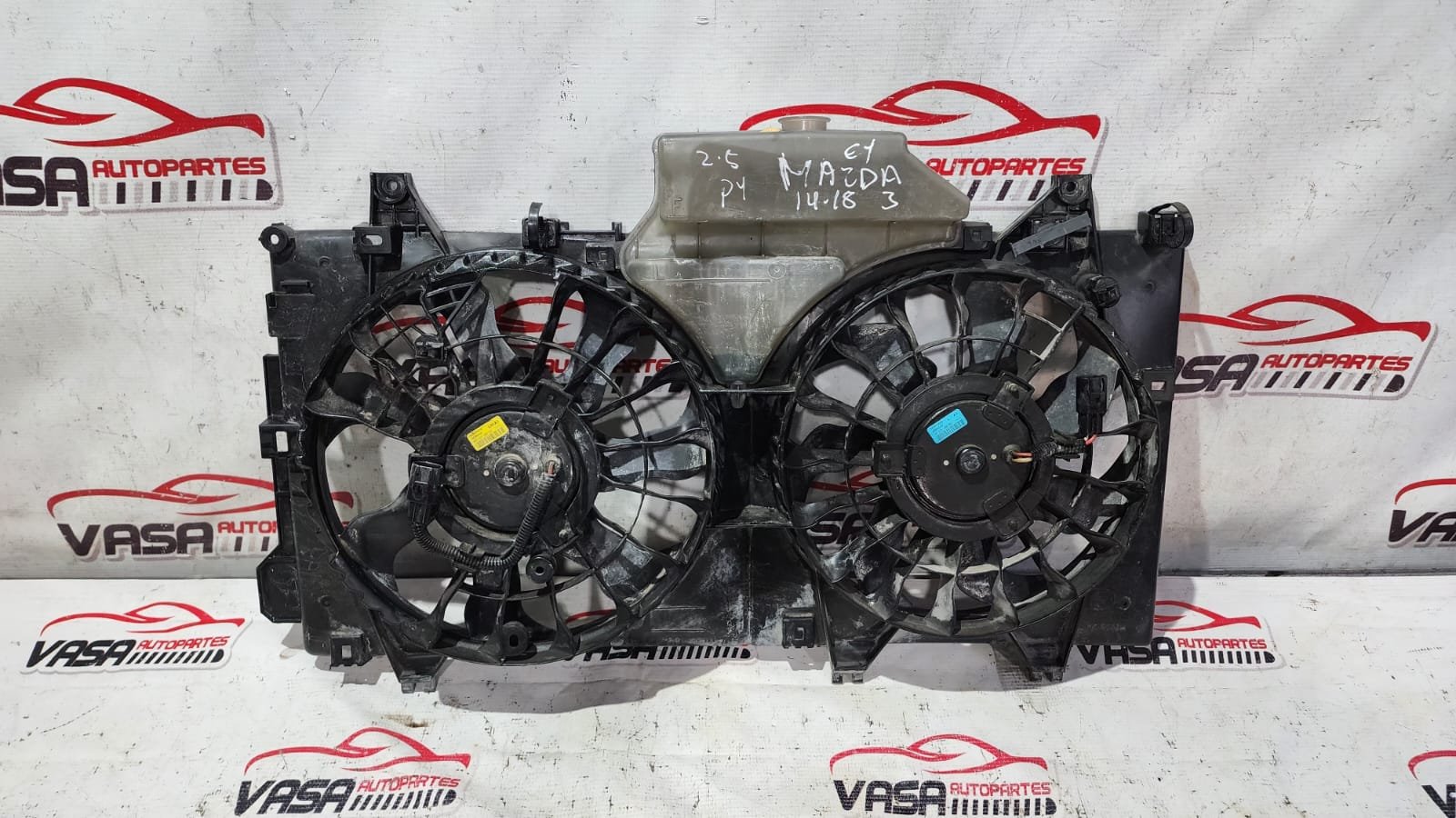 tolva motoventilador completo mazda 3 2014/2018 tolva motoventilador completo mazda 3 2014/2018