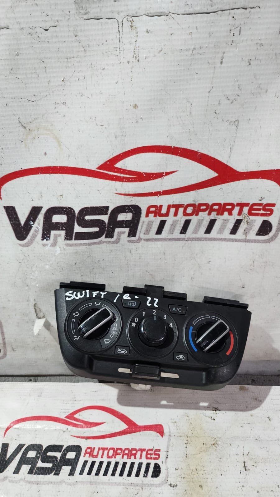 control de aire acondicionado suzuki swift 2018–2021 control de aire acondicionado suzuki swift 2018–2021