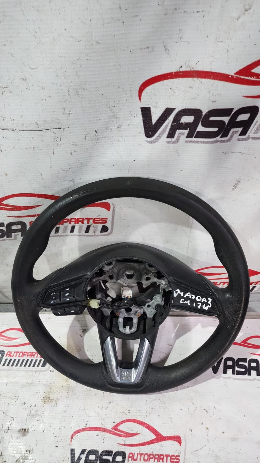 aro de volante mazda 3 2017–2018 con mandos aro de volante mazda 3 2017–2018 con mandos
