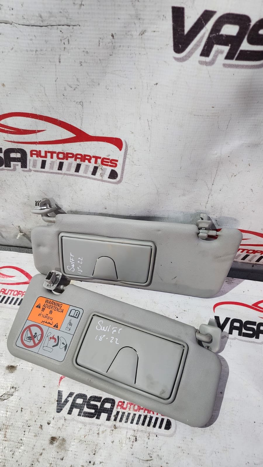 viseras de sol suzuki swift 2018–2023 viseras de sol suzuki swift 2018–2023