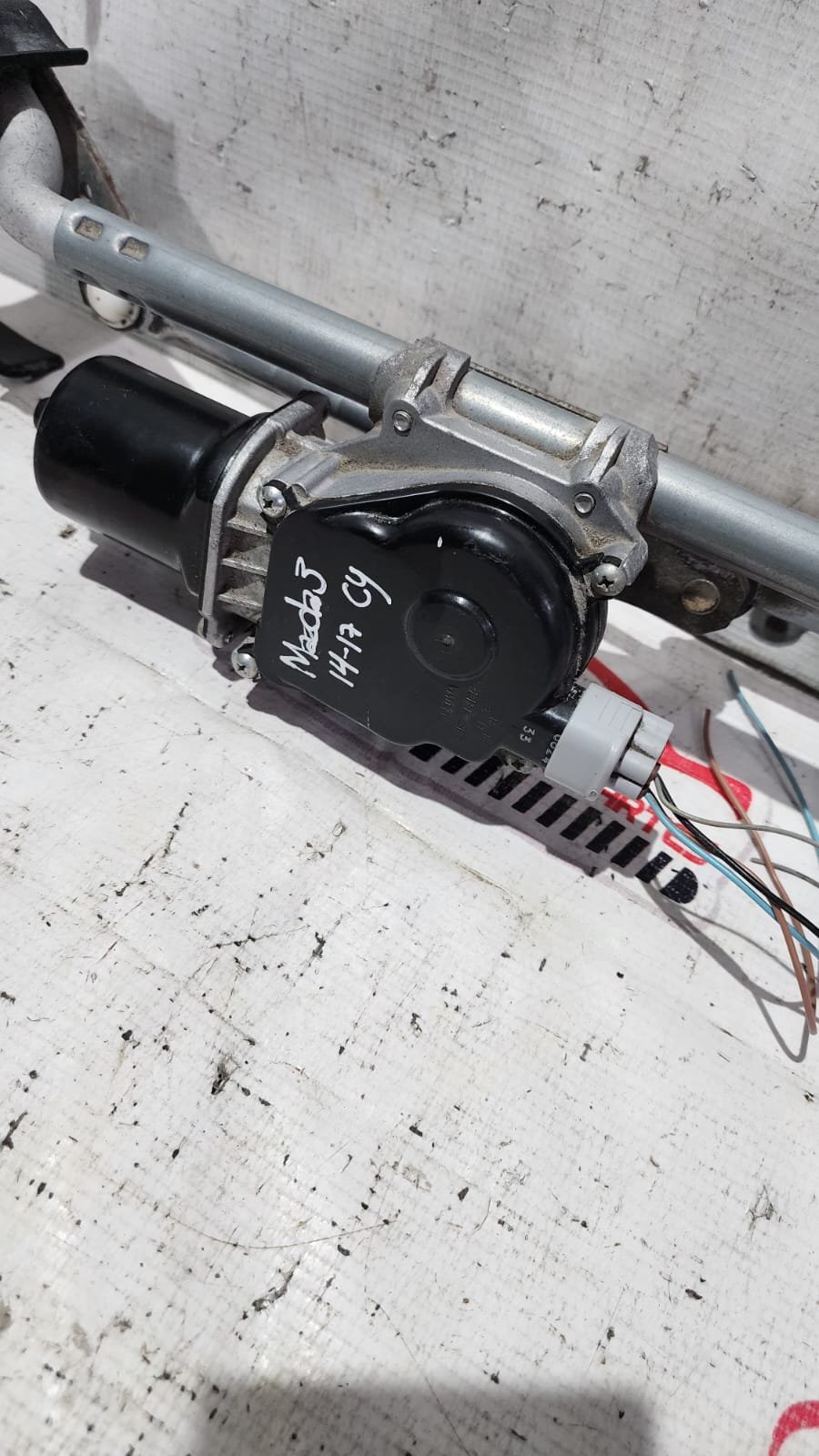 motor de limpiaparabrisas completo mazda 3 2014–2018 motor de limpiaparabrisas completo mazda 3 2014–2018